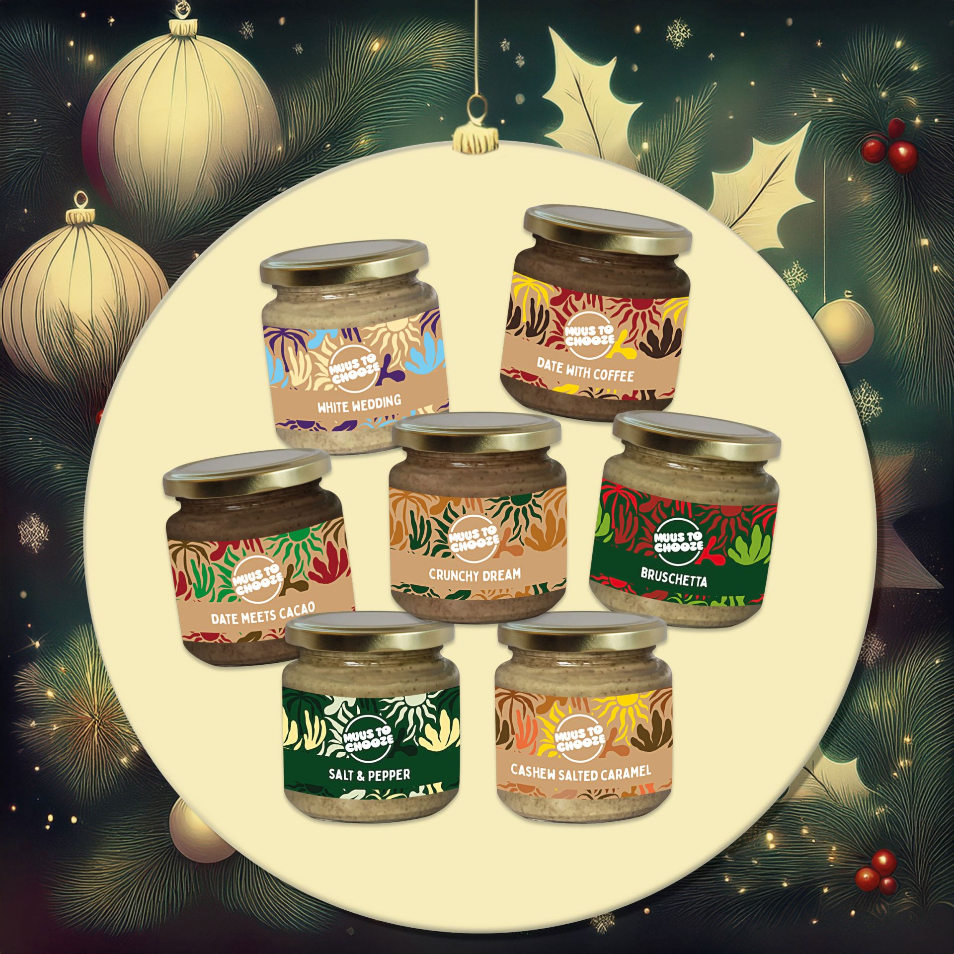 Mini Muuse weihnachtlich Set